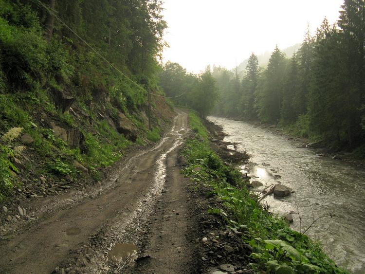Ukraina - Karpaty - Bialy Czeremosz
