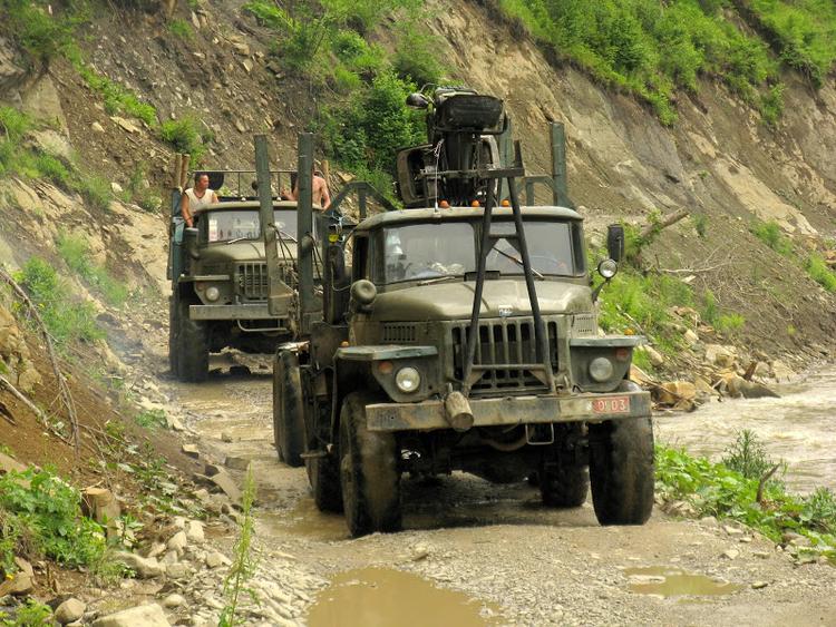 Ukraina - Karpaty - Bialy Czeremosz