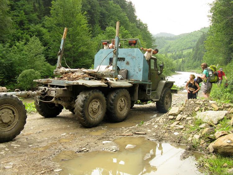 Ukraina - Karpaty - Bialy Czeremosz