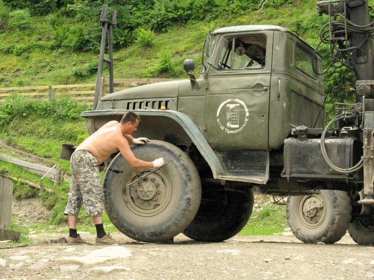 Ukraina - Karpaty - Bialy Czeremosz