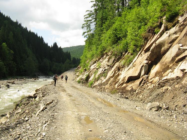 Ukraina - Karpaty - Bialy Czeremosz