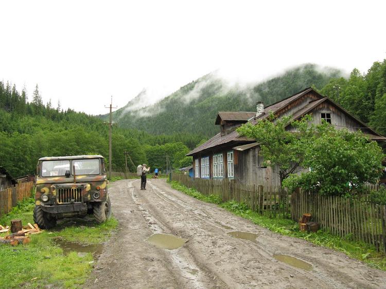Ukraina - Karpaty - Bialy Czeremosz