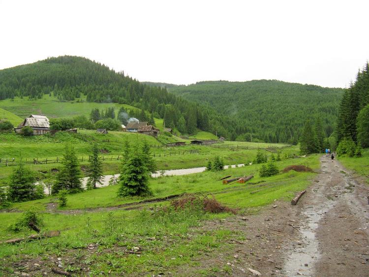 Ukraina - Karpaty - Bialy Czeremosz