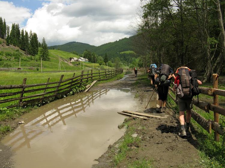 Ukraina - Karpaty - Bialy Czeremosz