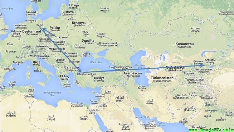 kirgistan mapa