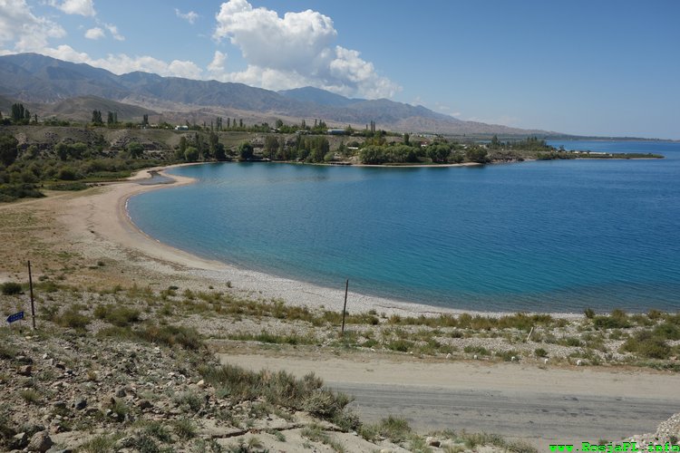 kirgistan tamga plaża