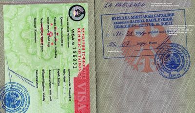 wiza tadzykistan