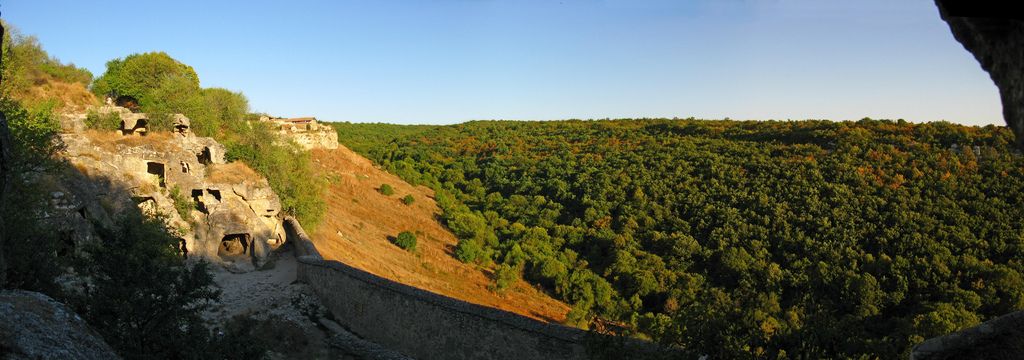 bakczysaraj sklane miasto kanion
